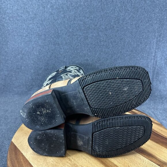 JB Dillon Reserve Men Size 6.5D Brown Leather Western Cowboy Boots JBR2002 W Box - Picture 8 of 11